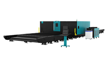 Big Size Ground-Rail Fiber Laser Cutting Machine