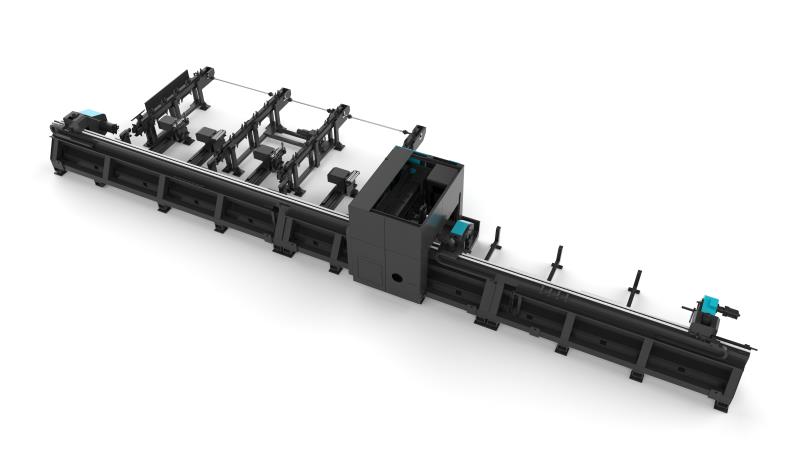 Medium Duty Fiber Tube Laser Cutting Machine