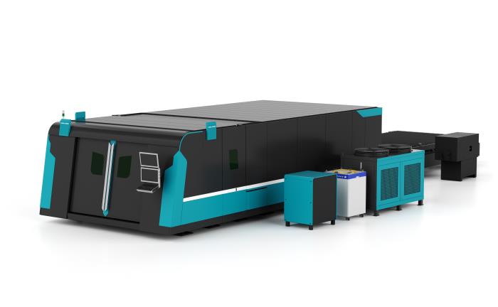 Fiber Laser Cutting Machine with Bevel Head